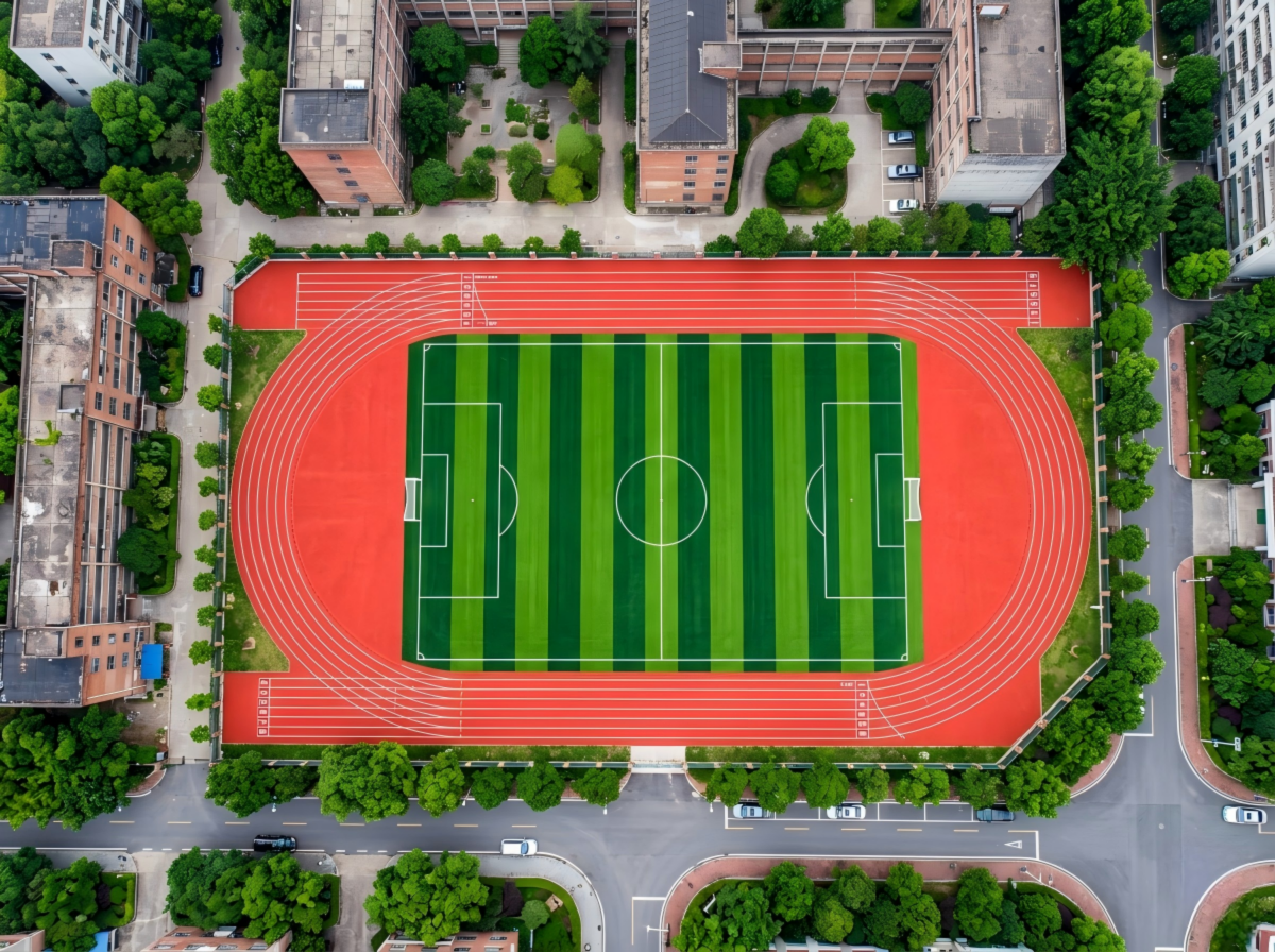 河池市学校塑胶跑道全塑型塑胶跑道 - 一站式服务